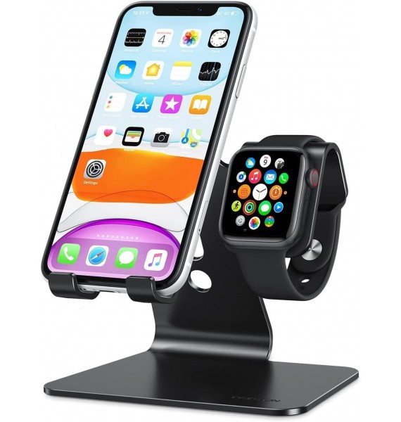 OMOTON Stand for Apple Watch - 2 in 1 Universal Desktop Stand Holder