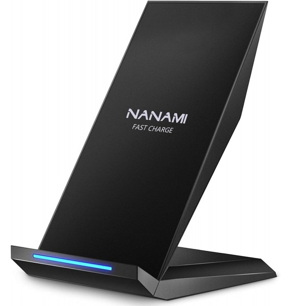 Fast Wireless Charger,NANAMI Qi Certified Wireless Charging Stand