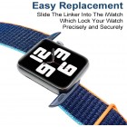 6 Packs Nylon Band Compatible with Apple Watch Band