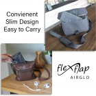 Airplane Travel Essentials for Flying Flex Flap Cell Phone Holder