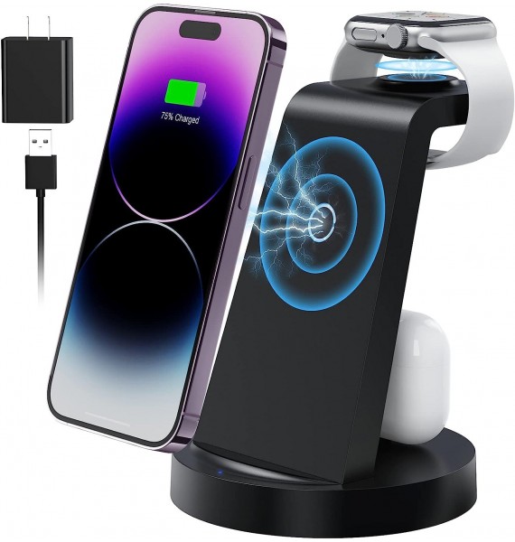 3 in 1 Charging Station for Apple Device