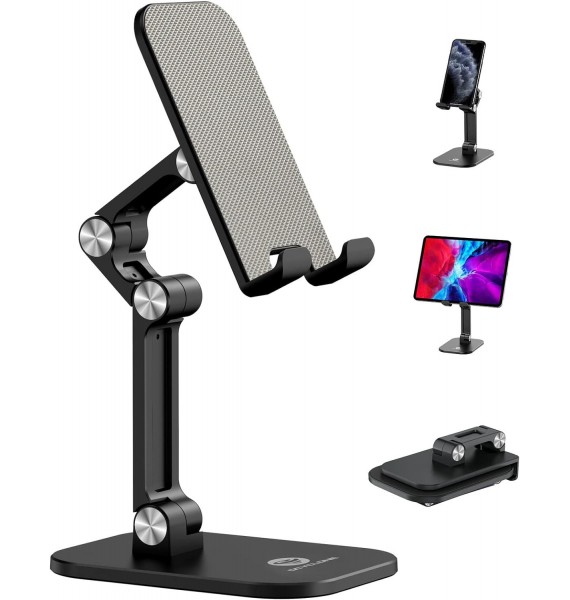 OCYCLONE Phone Stand, Adjustable Height and Angle Cell Phone Stand