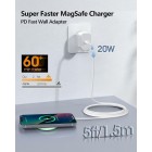 2 Pack Magnetic Wireless Charger 15W Apple Mag-Safe Charger With 20W