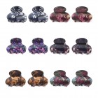1.2 Inch Small Hair Clips Plastic Hairs Claws Barrette Small Hairpin Clamps