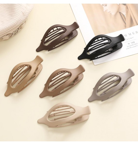 Curved Claw Clips for Women Girls,for Thick Thin Hair, Strong Hold