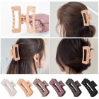 12 Pcs Rectangle Clips, Accessories for Women and Girls