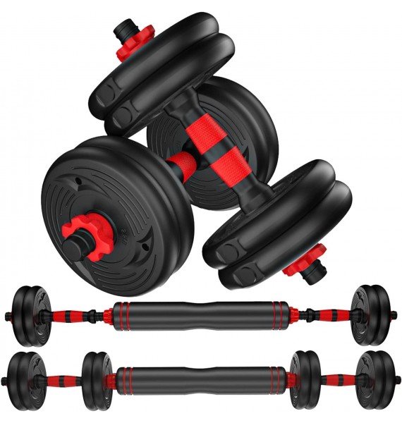 Adjustable Dumbbells Weights Set 20lbs/33lbs/44lbs for Indoor Workout Dumbbell