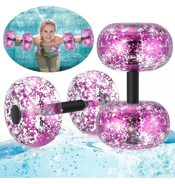 Inflatable Aquatic Dumbbell Water Weight Pool Weights For Water Exercise Set