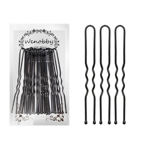 U Shaped Hair Pins For Buns,100 PCS Hair Pins For Women Hair Styling With Thick Hair