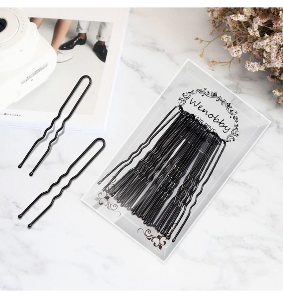 U Shaped Hair Pins For Buns,100 PCS Hair Pins For Women Hair Styling With Thick Hair